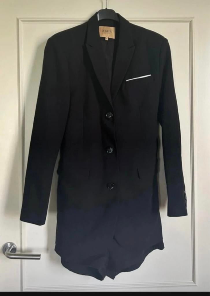 Nieuwe Zwarte JoshV, Josh V blazerjurk, jurk in maat XS., Kleding | Dames, Jurken, Zwart, Nieuw, Ophalen of Verzenden, Maat 34 (XS) of kleiner