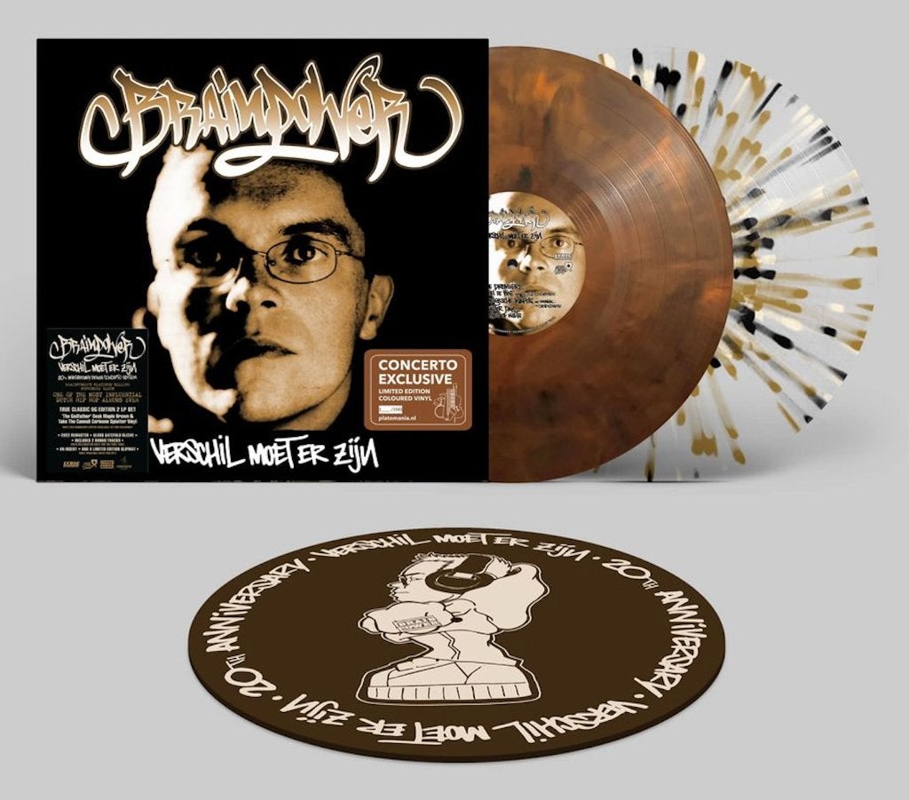 Vinyl 2LP Brainpower Verschil Moet Er Zijn COLOR1 20th NIEUW, Limited edition, Hiphop of Rap, Ophalen of Verzenden, 12 inch