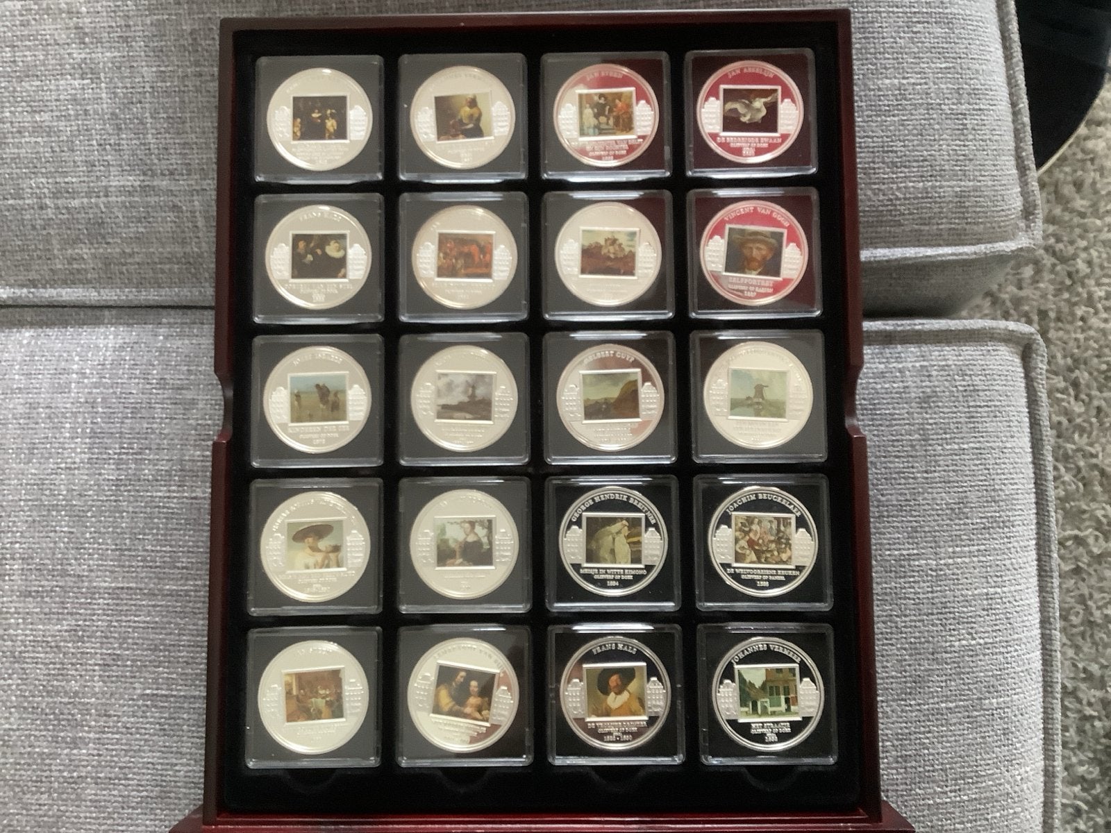 Muntenverzameling Meesterwerken Rijksmuseum, Ophalen of Verzenden, Nederland, Munten