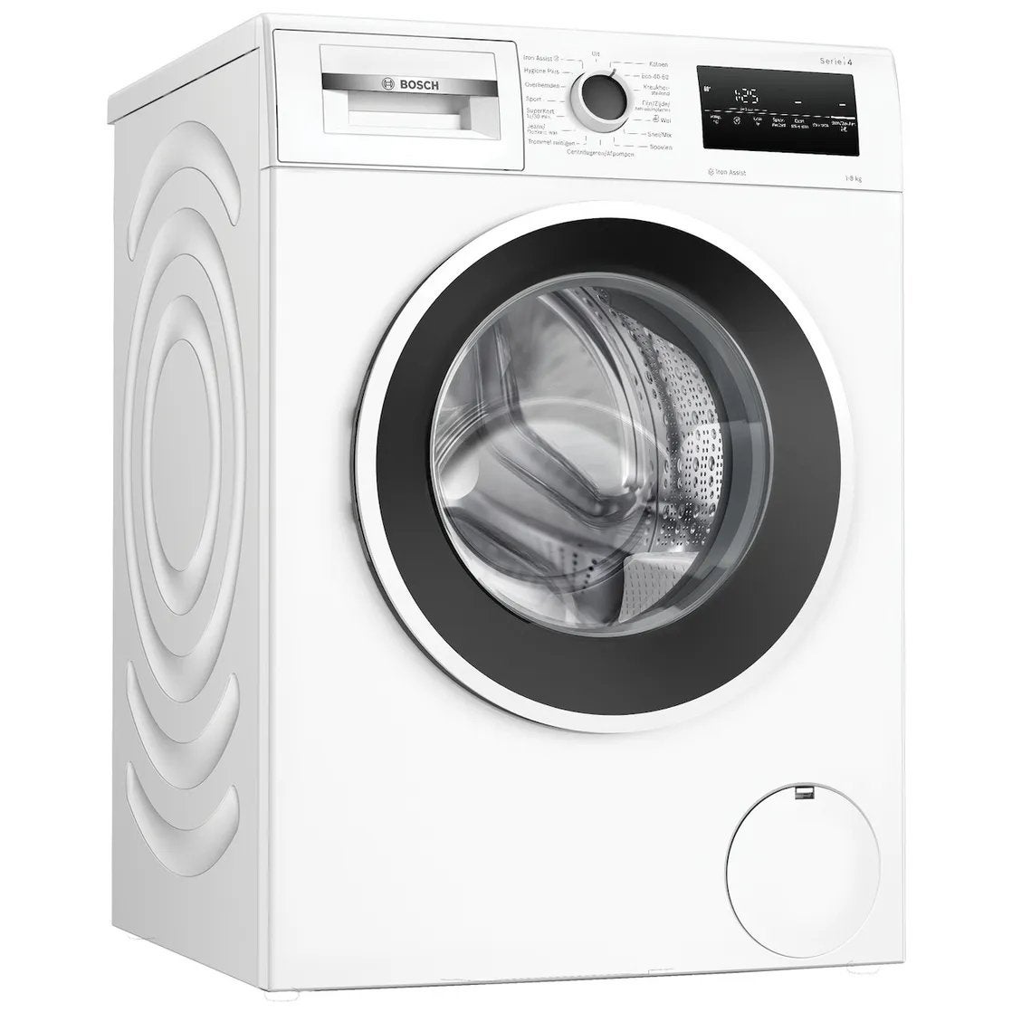 Bosch Wasmachine WAN2827GNL SERIE|4, Ophalen, 1200 tot 1600 toeren, 8 tot 10 kg, Nieuw