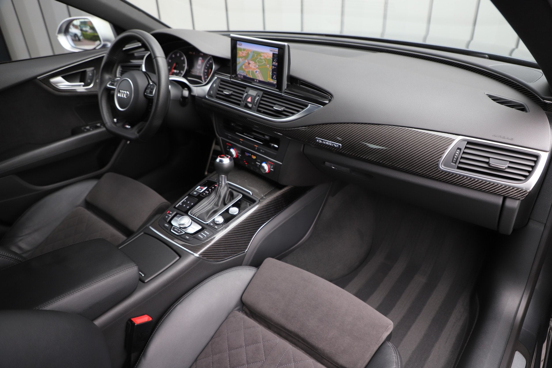 Audi RS7 Sportback 4.0 TFSI quattro | 560PK | Keramische-rem, Automaat, Euro 5, Met garantie (alle), 4 stoelen
