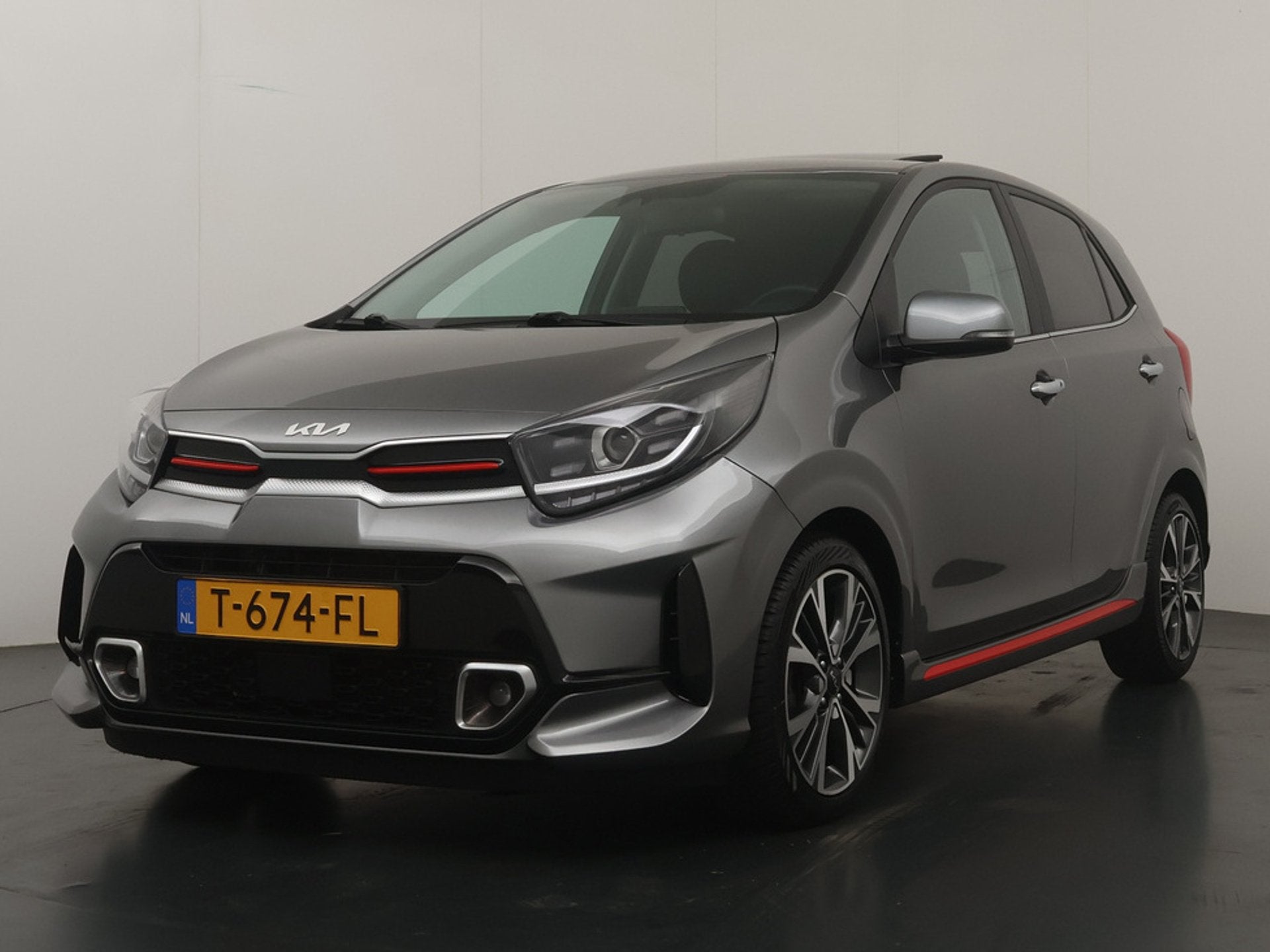 Kia Picanto 1.0 T-GDi GT-Line 5p Schuif/Kanteldak - Climate, Voorwielaandrijving, 101 pk, Gebruikt, Handgeschakeld
