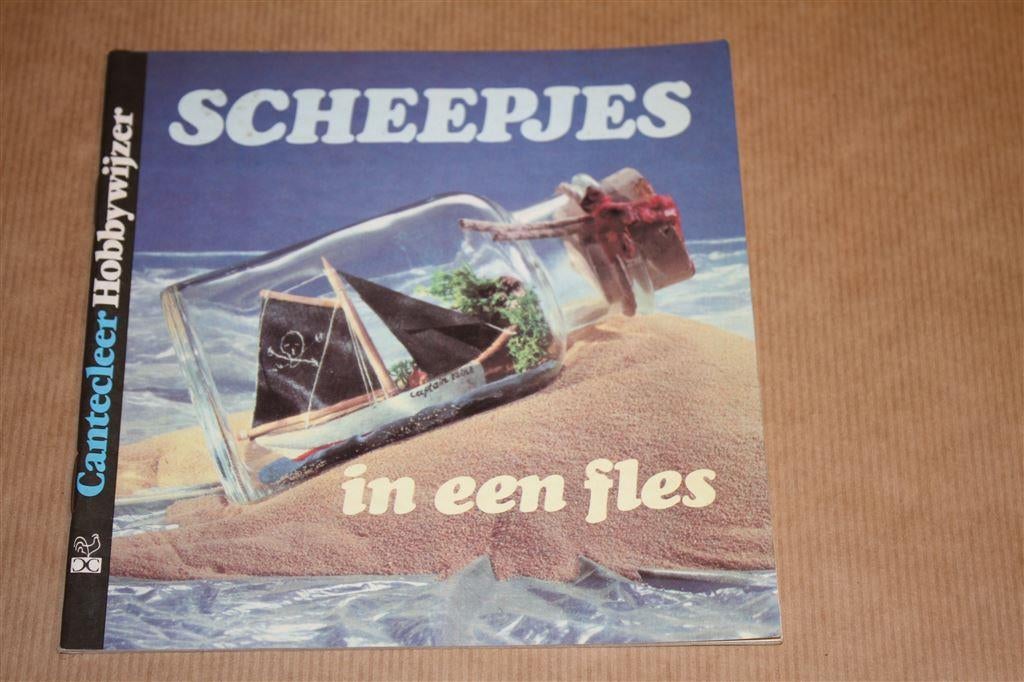Scheepjes in een fles. Handleiding bouwen scheepjes..., Ophalen of Verzenden, Gelezen, Overige onderwerpen