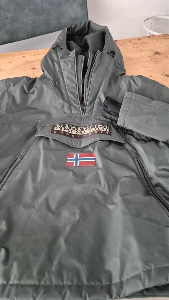 Napapijri Rainforest Next Winterjas Heren XL, Maat 56/58 (XL), Ophalen of Verzenden, Zo goed als nieuw, Napapijri
