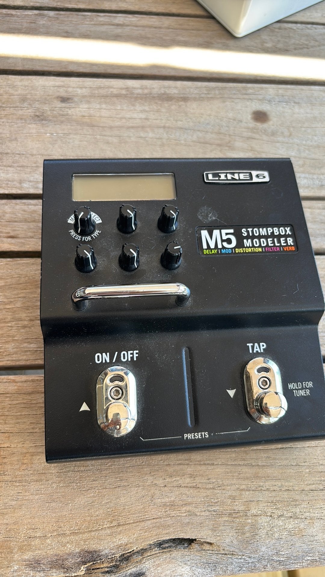Line 6 M5 Stompbox Modeler digitaal multi-effectpedaal, Muziek en Instrumenten, Effecten, Ophalen of Verzenden, Gebruikt