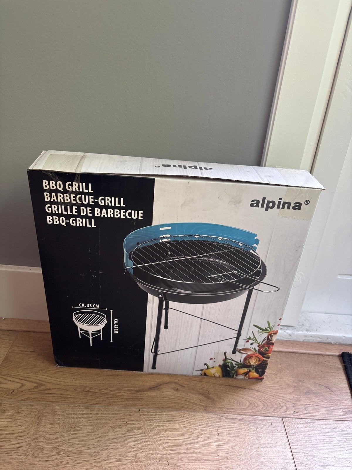 Alpina BBQ Grill - Nieuw in doos, Ophalen of Verzenden, Nieuw