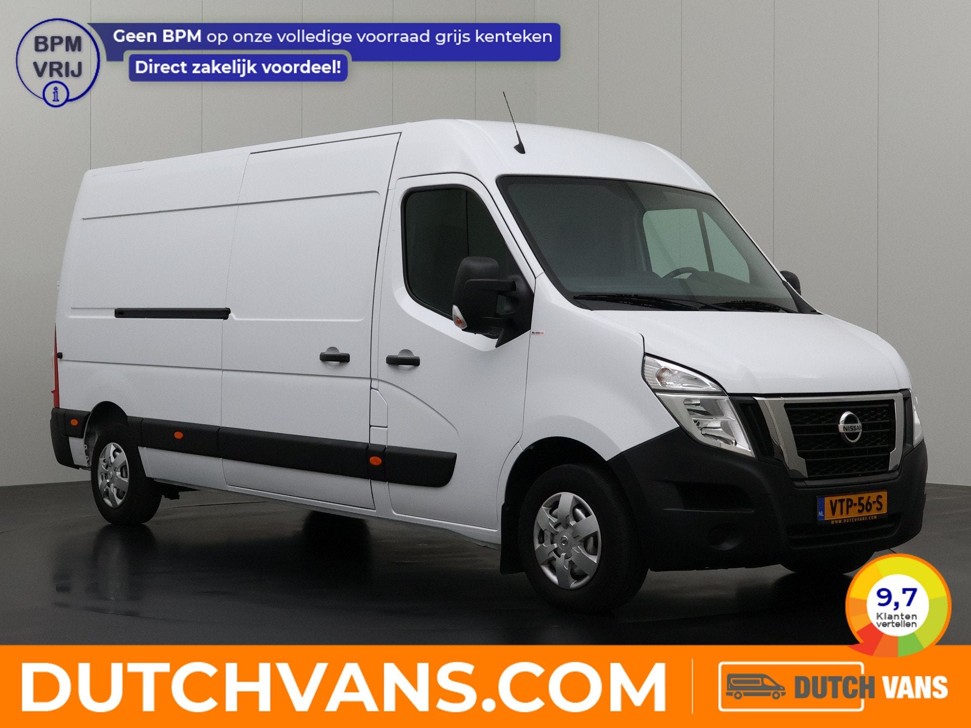 Nissan Interstar 135PK L3H2 Maxi | Fabrieksgarantie 2-2028 |, Voorwielaandrijving, Gebruikt, 4 cilinders, 2500 kg