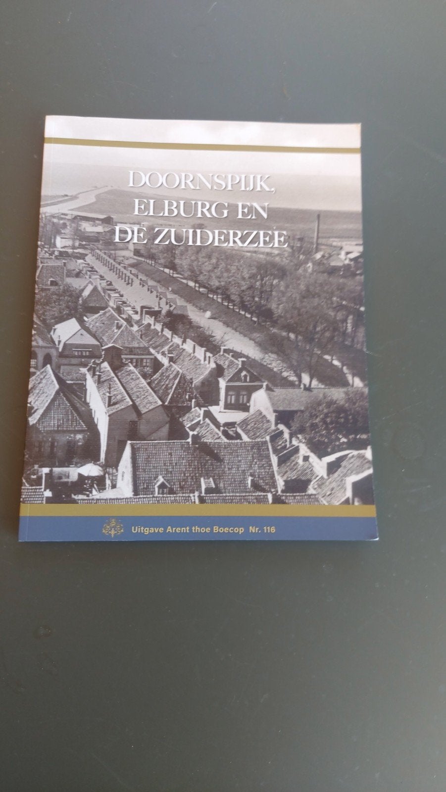 Doornspijk, Elburg en de Zuiderzee - Historisch Boek, Ophalen of Verzenden, 20e eeuw of later, Zo goed als nieuw, Uitgave Arent thoe Boecop