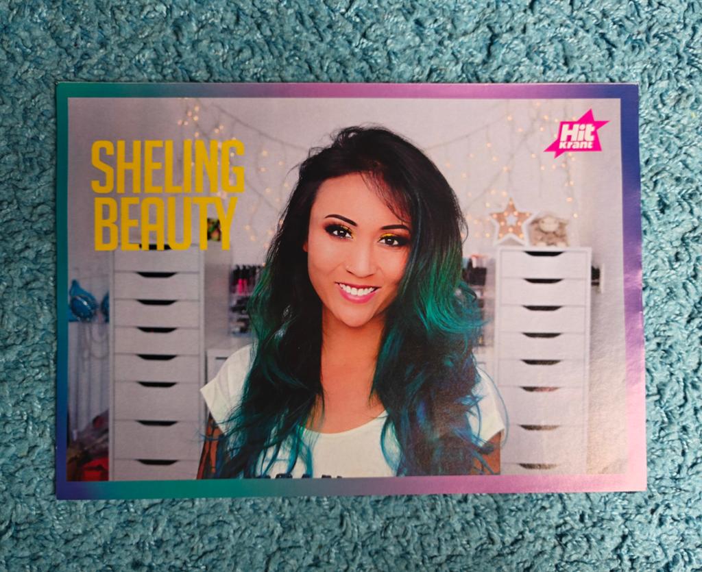 Sheling Beauty poster hitkrant, A4 of kleiner, Rechthoekig Liggend, Nieuw, Ophalen of Verzenden