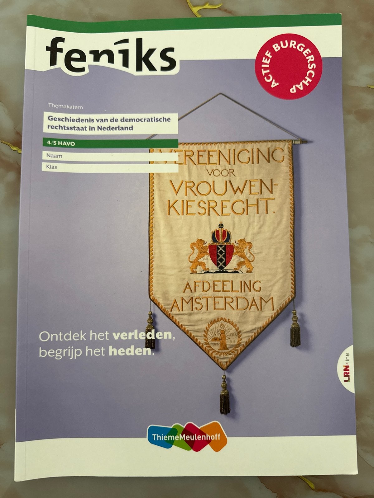 Feniks Geschiedenis 4/5 HAVO - Democratische Rechtsstaat, Boeken, Ophalen of Verzenden, 20e eeuw of later, Zo goed als nieuw
