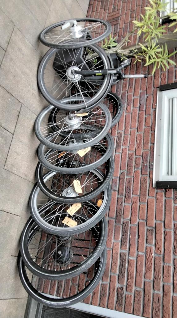 Ebike onderdelen,wielen, display, controllers, bagagerek, Ophalen of Verzenden