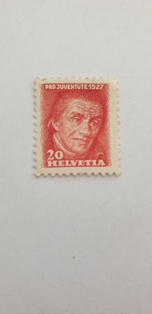 5707 zwitserland 1927 pro juventute, Postzegels en Munten, Verzenden