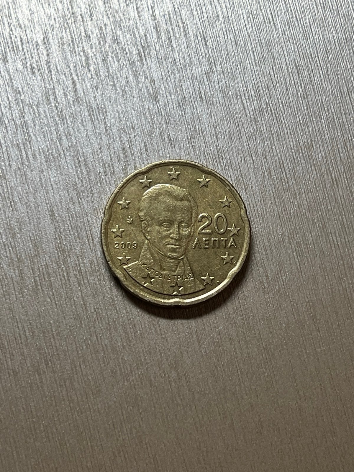 Griekse 20 cent munt 2009, Postzegels en Munten, Munten | Europa | Euromunten, Verzenden, Griekenland, 20 cent, Losse munt
