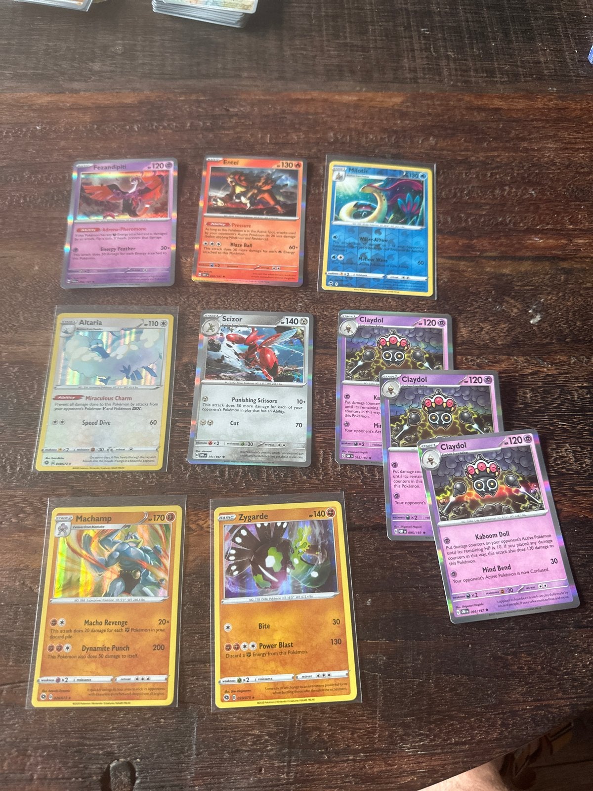 Pokémon Kaarten Collectie: Zeldzame en Glanzende Kaarten, Ophalen of Verzenden, Gebruikt, Meerdere kaarten, Foil