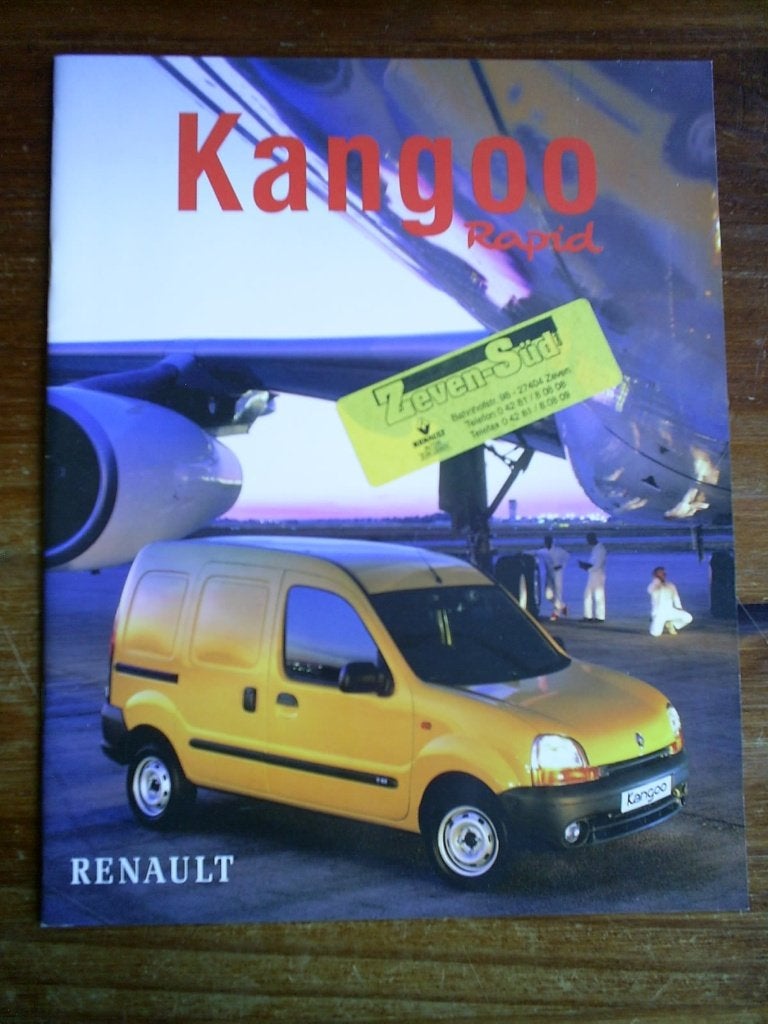 Renault Kangoo Rapid [ Duits ], Ophalen of Verzenden, Zo goed als nieuw, Renault