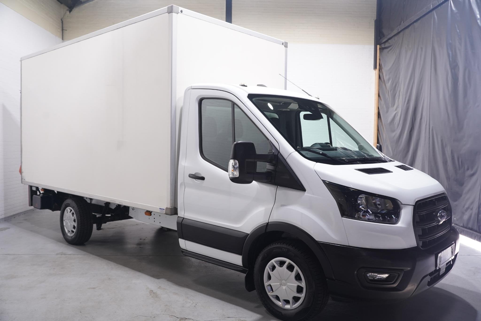 Ford Transit 2.0 TDCi 160 pk Bakwagen met Laadklep Airco Cru, Auto's, Voorwielaandrijving, Stof, Gebruikt, 4 cilinders