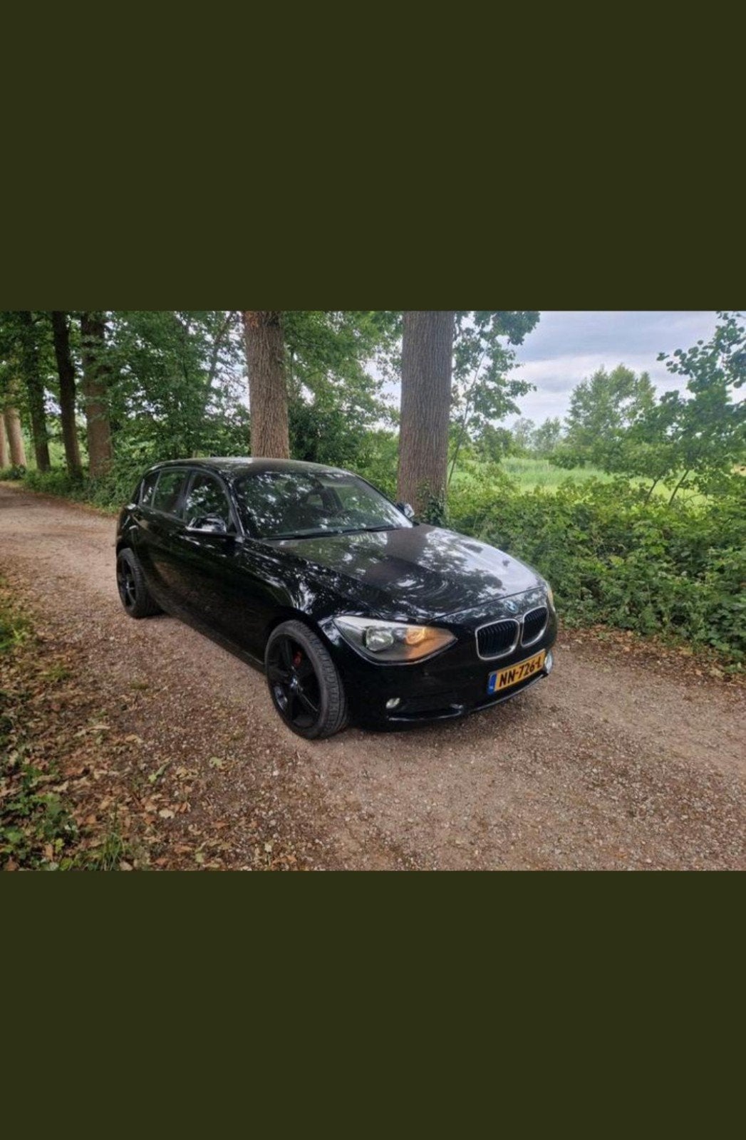 BMW 1-Serie 116I 5DR 2011 F20, Auto's, 1-Serie, Zwart, 4 cilinders, Zwart