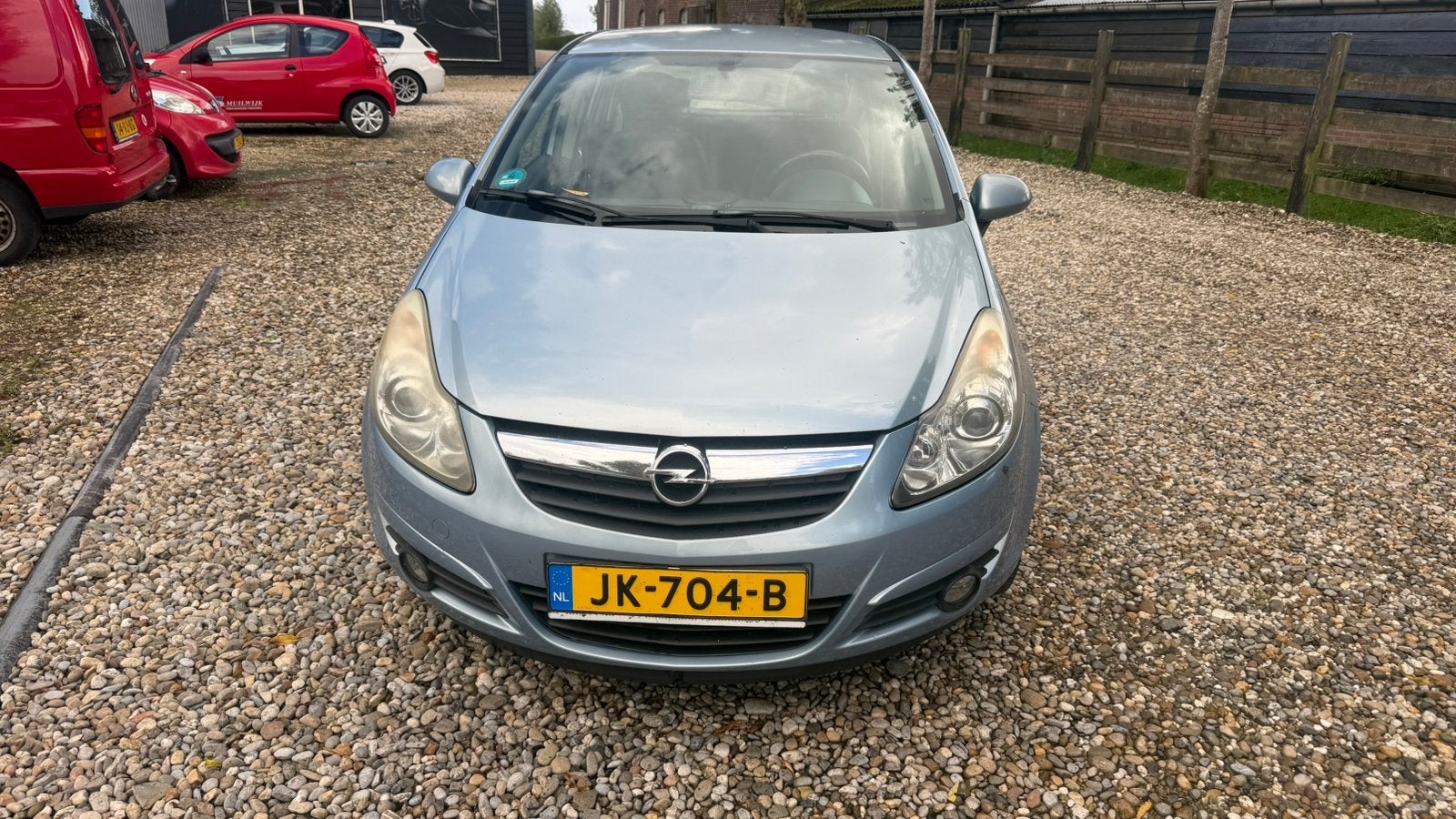 Opel Corsa 1.2 16V 5D 2009 Blauw Apk Airco Cruise Nap, Voorwielaandrijving, 4 cilinders, Blauw, 1229 cc