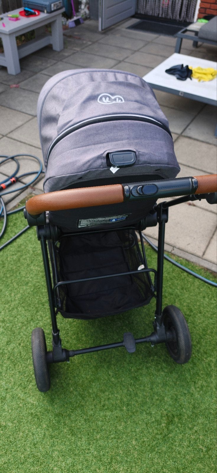 Kinderkraft Buggy Kinderwagen - Grijs, Ophalen, Gebruikt, Overige merken, Verstelbare rugleuning