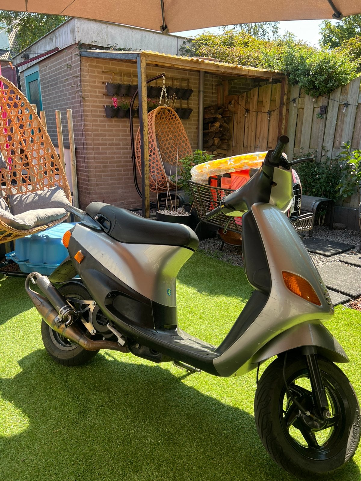 Piaggio zip type 2, Fietsen en Brommers, Snorfietsen en Snorscooters, Zo goed als nieuw, Piaggio, Benzine, Ophalen
