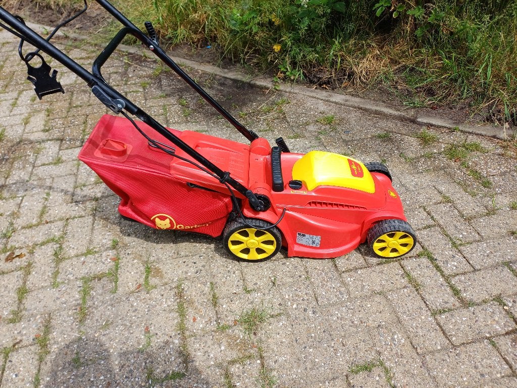 wolf garten A340E, Ophalen, Cirkelmaaier, Zo goed als nieuw, Opvangbak