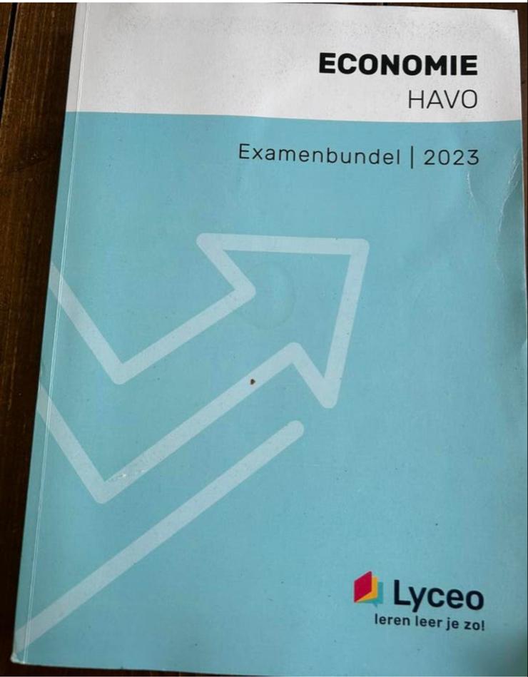 Economie HAVO Examenbundel 2023 - Lyceo, Ophalen of Verzenden, Gelezen, HAVO, Economie