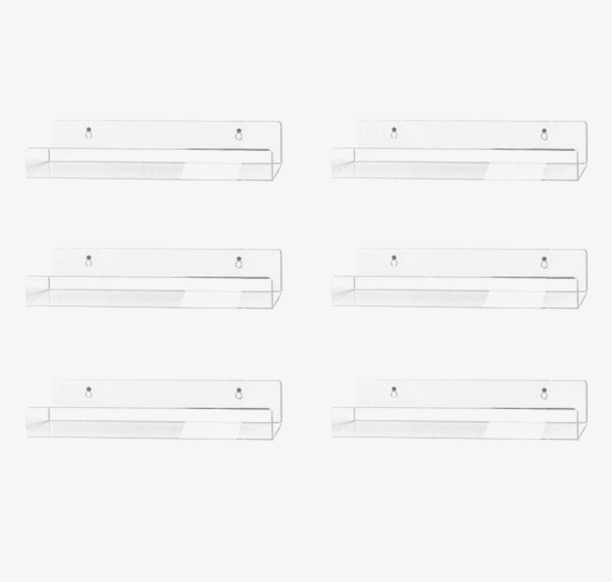 12 Transparante LP Houders - Vinyl Display Rekken, Ophalen, Nieuw, Kunststof