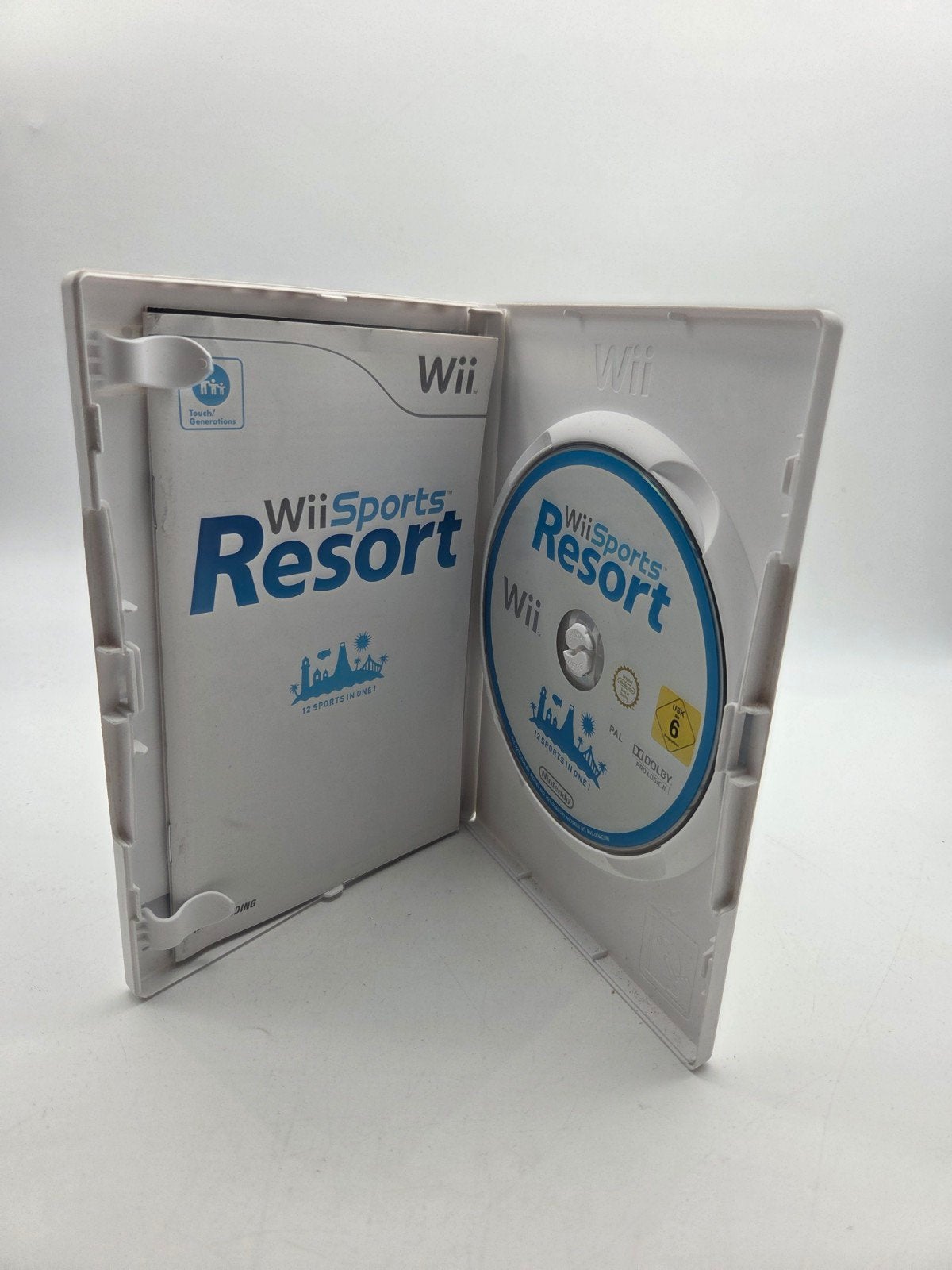 Wii Sports Resort voor Nintendo Wii, Nintendo, Eén computer, Zo goed als nieuw, 3 spelers of meer