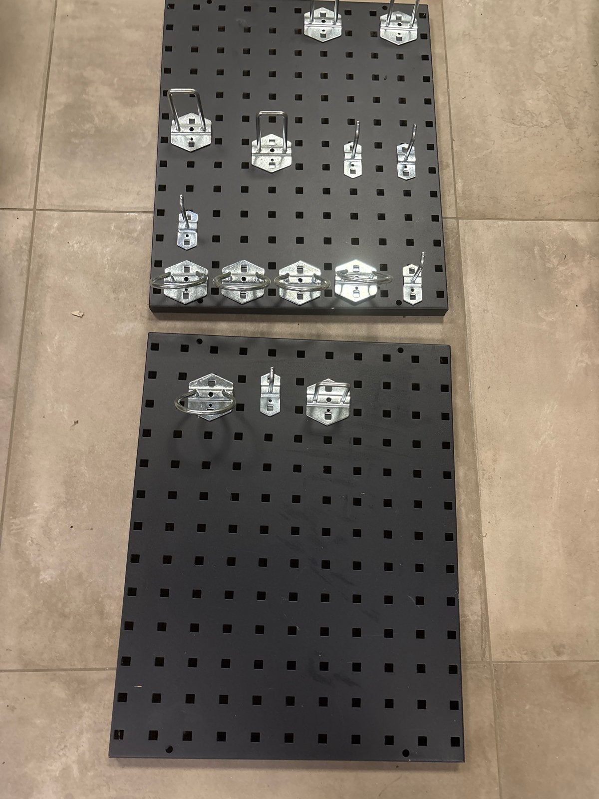 2x Gereedschap Wandborden 40x50 cm met Haken, Ophalen of Verzenden, Zo goed als nieuw, Gereedschapsopslag