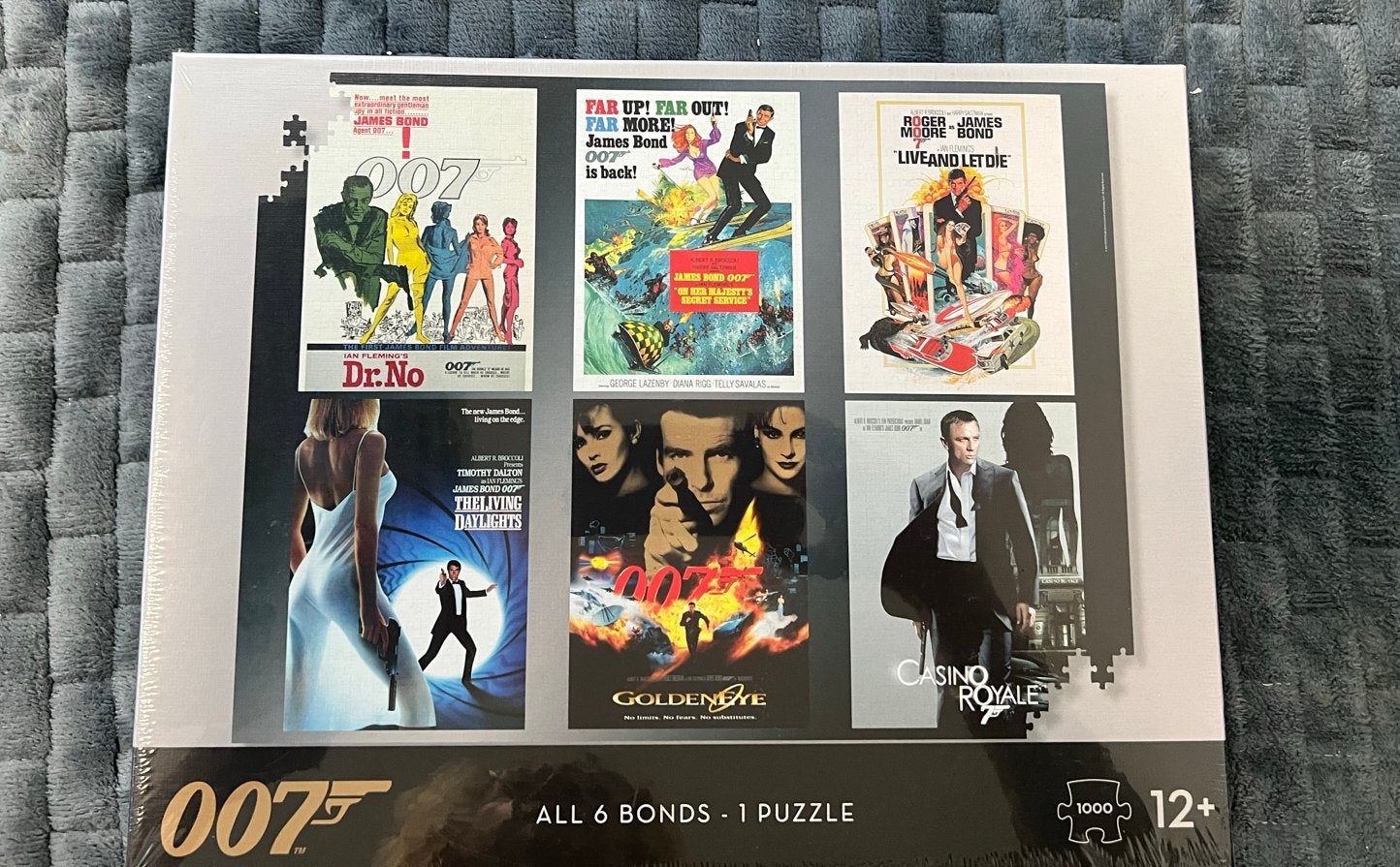 NIEUW, gave legpuzzel van James Bond 007, 1000 stukjes, Ophalen of Verzenden, 500 t/m 1500 stukjes, Nieuw, Legpuzzel