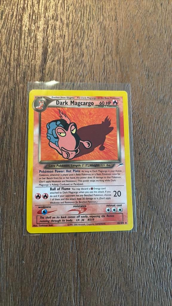 Dark Magcargo 18/105, Ophalen of Verzenden, Zo goed als nieuw