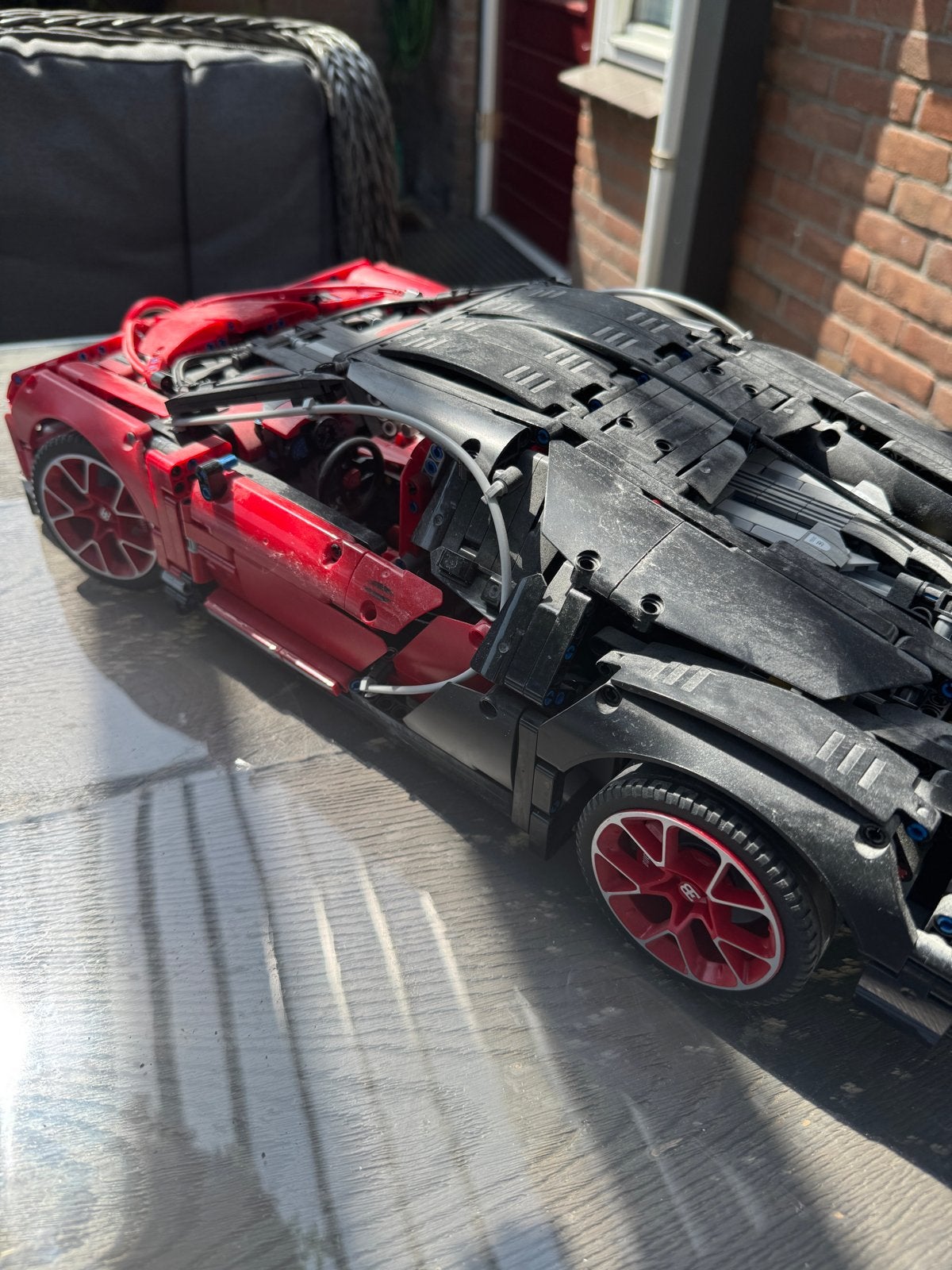 Lego Technic Bugatti Chiron 42083, Kinderen en Baby's, Speelgoed | Bouwstenen, Gebruikt, Overige merken, Ophalen