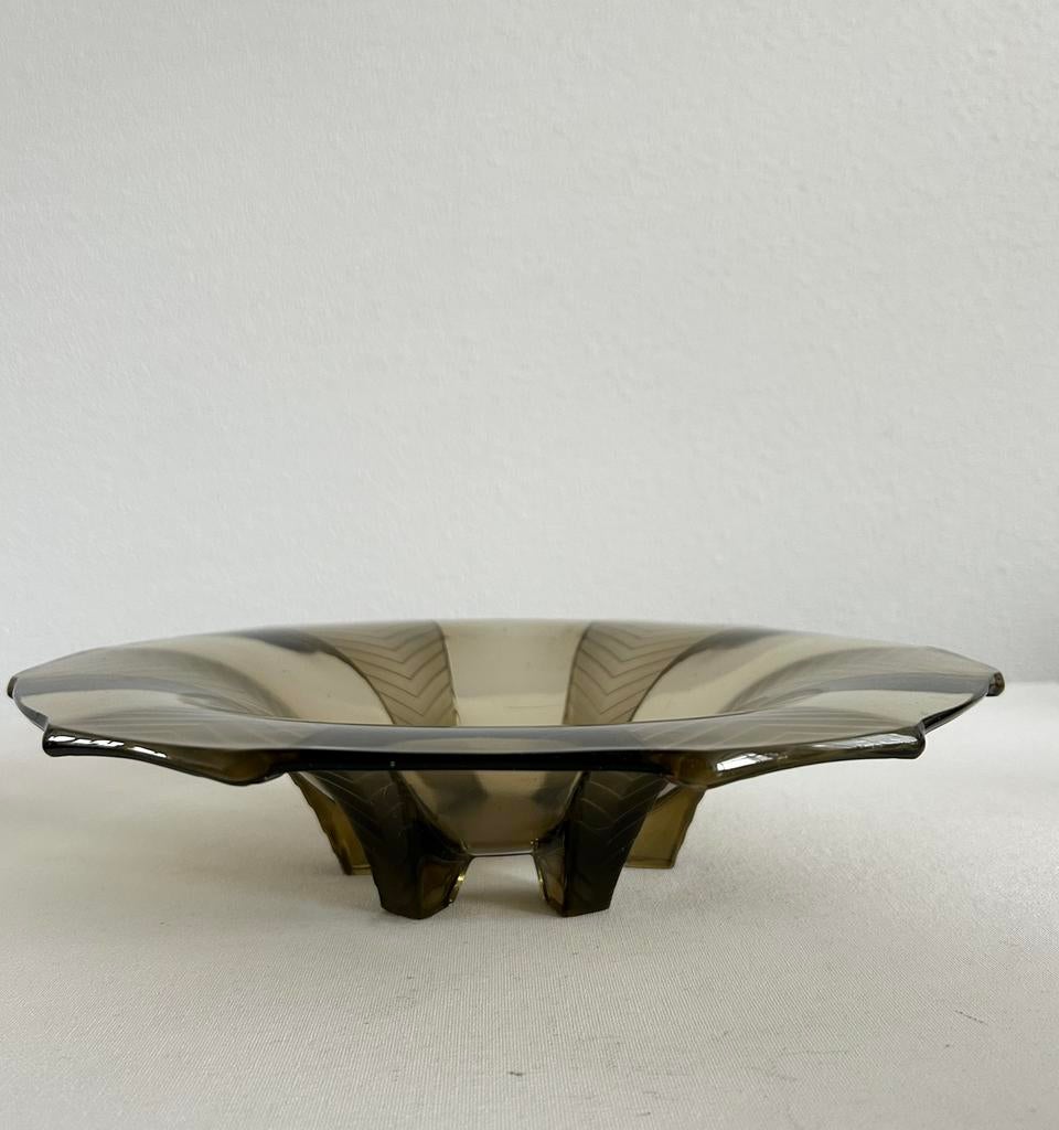 Art Deco schaal Athene van Walther Glas, Ophalen of Verzenden
