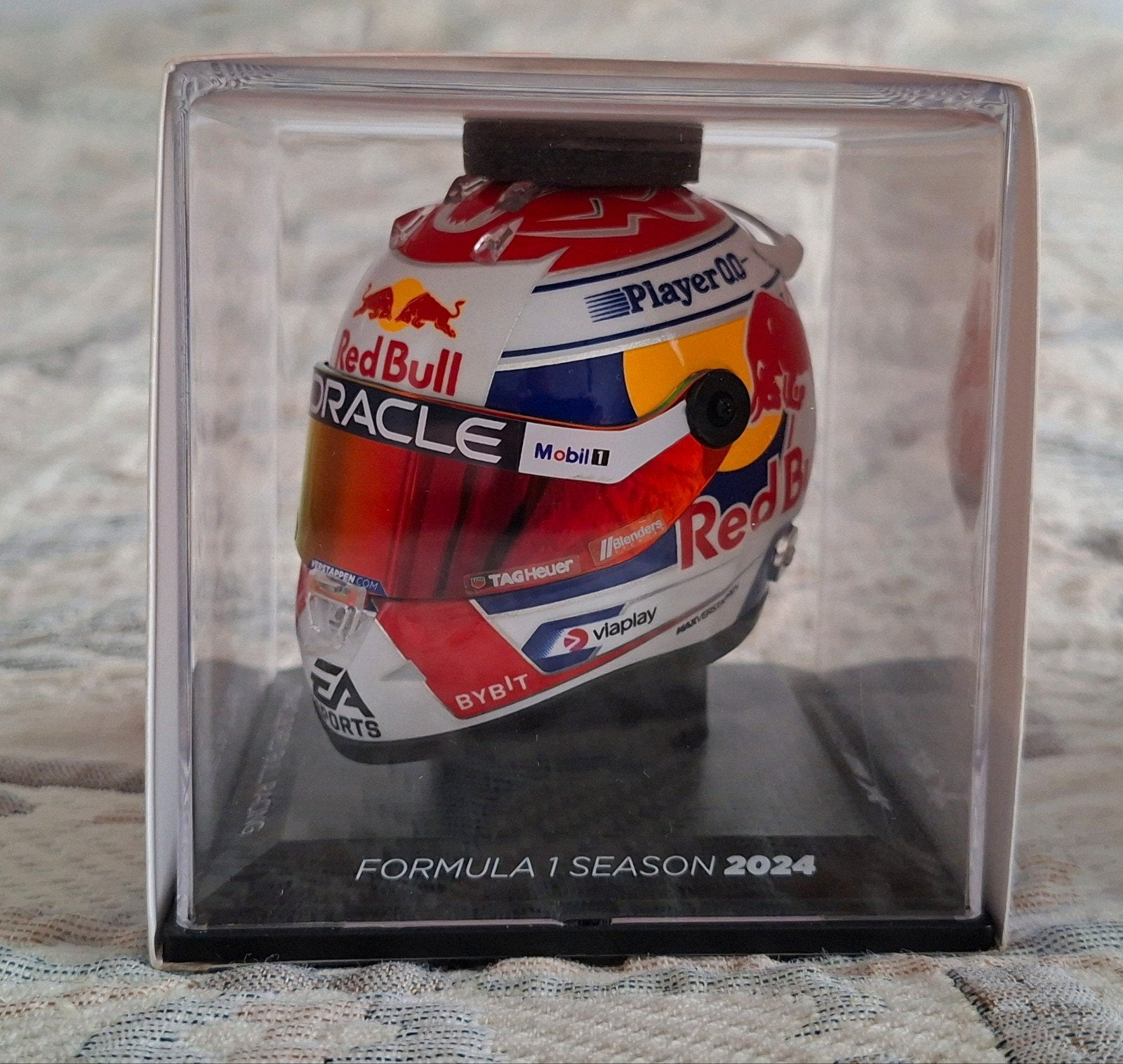 Max Verstappen 1:4 helm Seizoen 2024, Ophalen, Nieuw, Formule 1