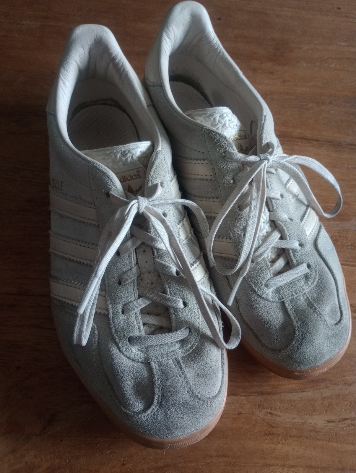 Adidas Gazelle Dames Beige Maat 40 2/3, Adidas, Beige, Ophalen of Verzenden, Sneakers of Gympen