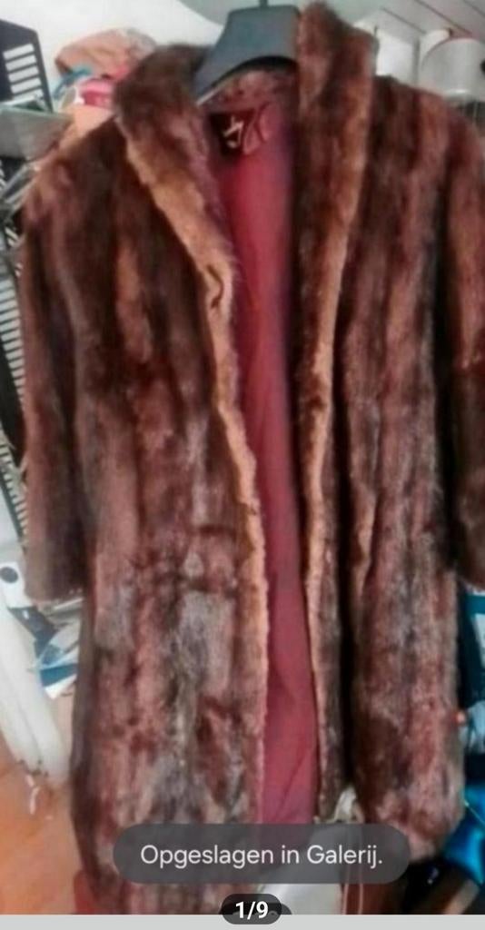 ZEER Hoogwaardige bontjassen vanwege nalatenschap Nerts, Vos, Kleding | Dames, Jassen | Winter, Ophalen of Verzenden, Zo goed als nieuw