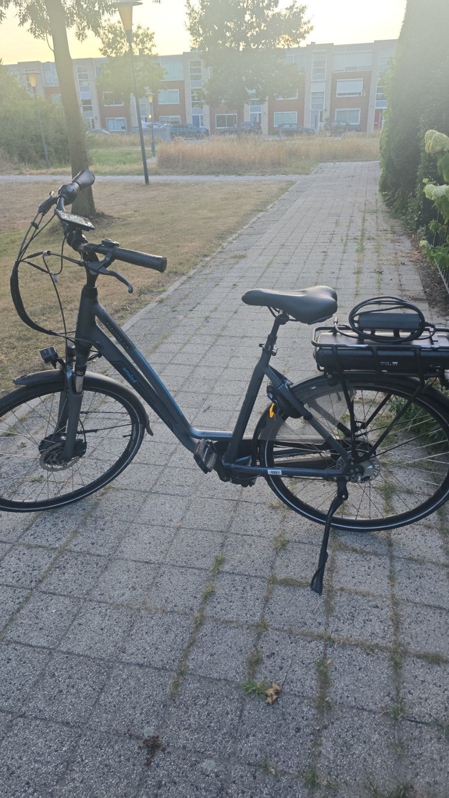 Amslod Hamilton MX e-bike met lage instap, Overige merken, Gebruikt, Versnellingen, Ophalen of Verzenden