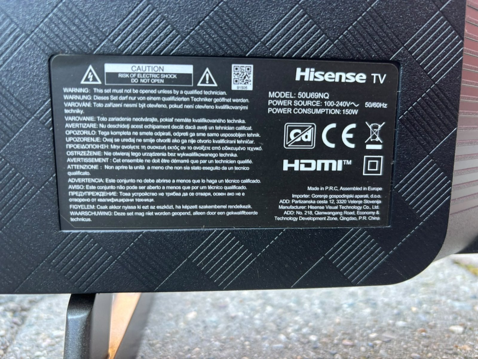 Foto 5 van Hisense 50 ince smartTV