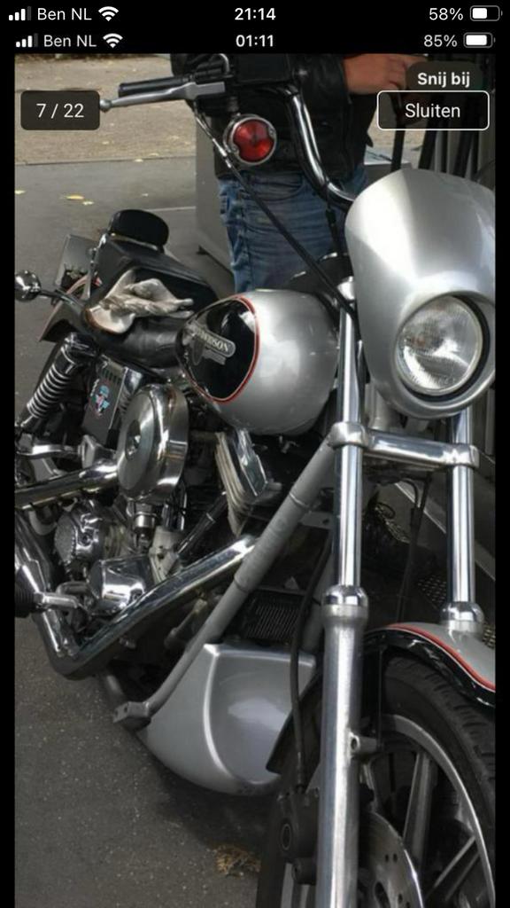Fxr dyna kuip en scoop, Motoren, Ophalen of Verzenden