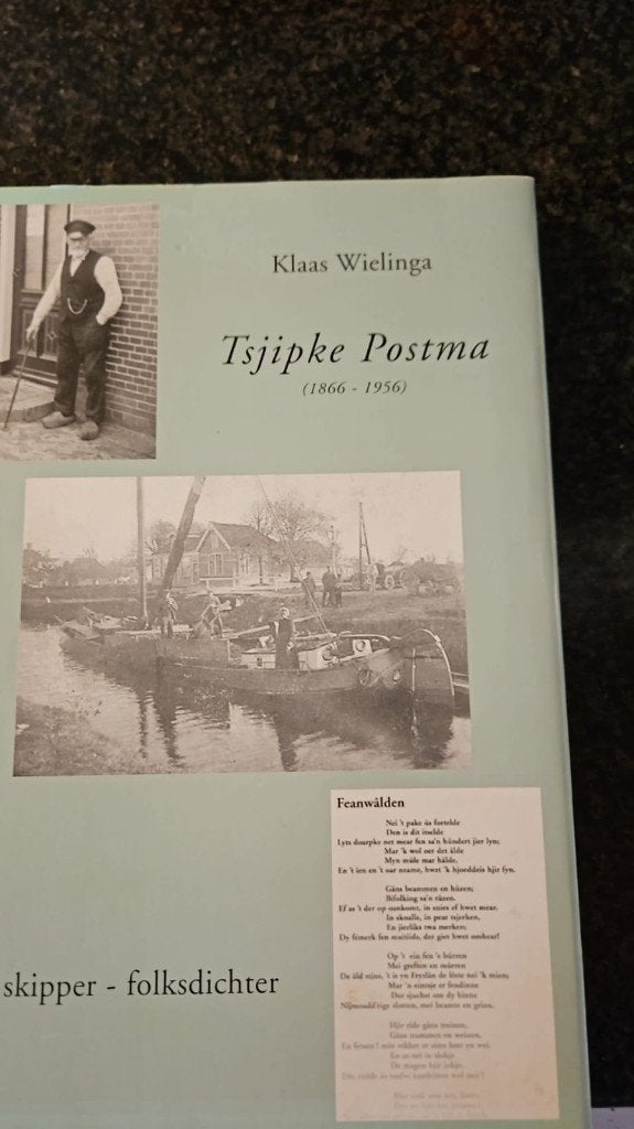 boek geschiedenis Tsjipke Postma door Klaas Wielinga, Boeken, Ophalen of Verzenden, Zo goed als nieuw