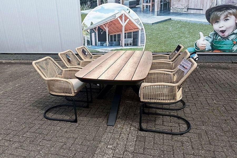Tuinsets en loungesets al vanaf 359,-! Direct leverbaar!, Tuin en Terras, Ophalen of Verzenden, Nieuw, Teakhout, Loungeset