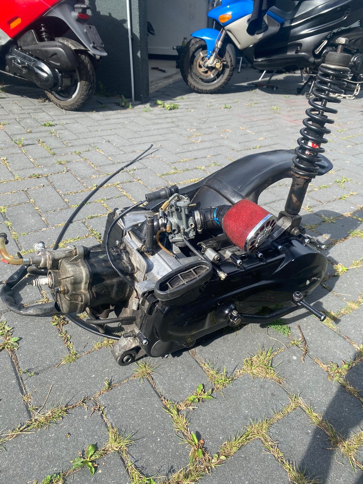 Hexagon motorblok 125cc, Ophalen of Verzenden, Zo goed als nieuw, Blok, Piaggio
