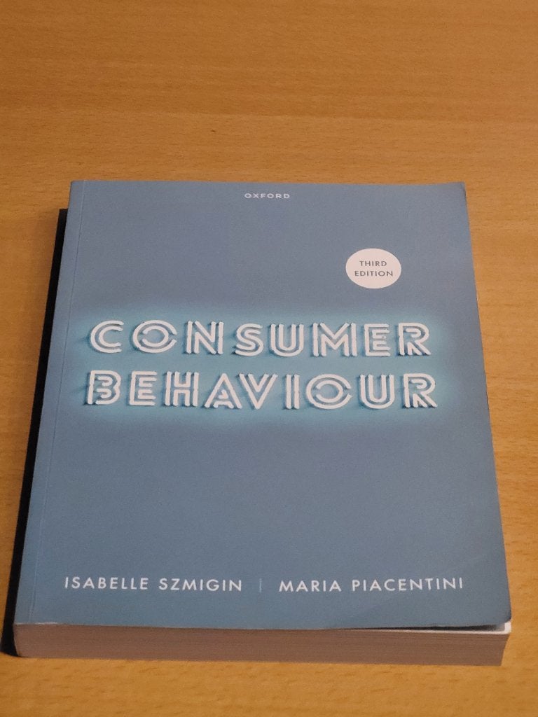 Consumer Behaviour, Ophalen of Verzenden, Zo goed als nieuw, Management
