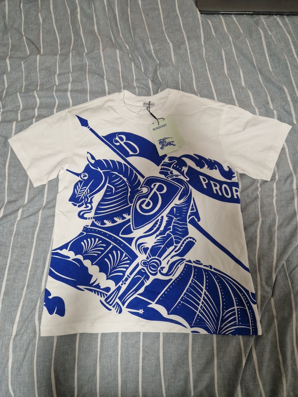 Burberry t shirt, Kleding | Heren, T-shirts, Verzenden, Nieuw, Maat 46 (S) of kleiner, Zwart