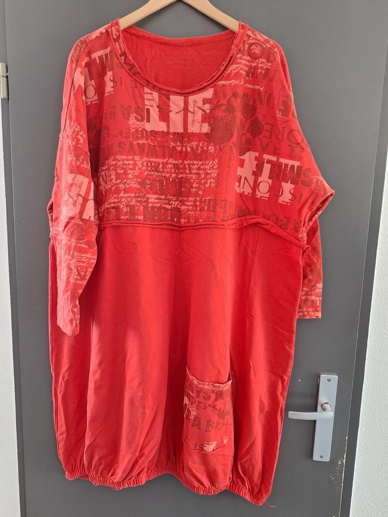 Rode sweater mt 50/52/54, Ophalen of Verzenden, Rood, Trui of Vest