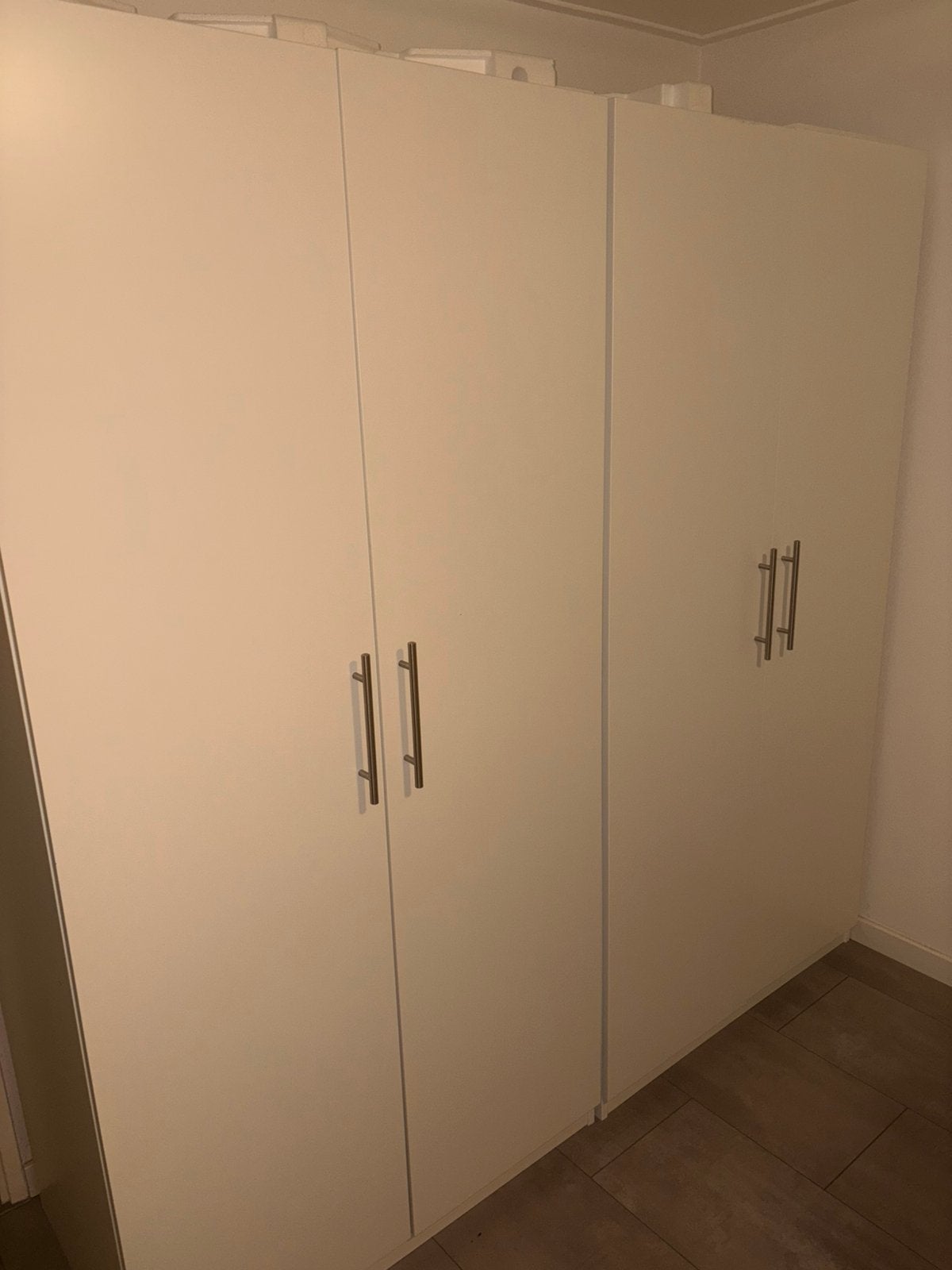 Kleding kast groot, Met deur(en), Gebruikt, 200 cm of meer, Ophalen of Verzenden