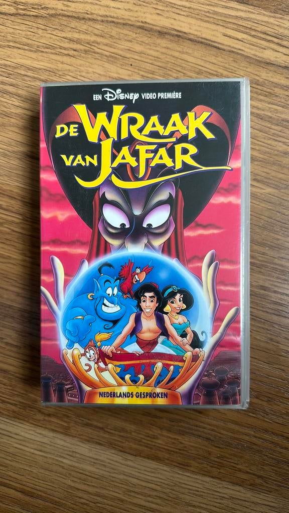 Disney VHS: De Wraak van Jafar (Nederlands Gesproken), Alle leeftijden, Ophalen of Verzenden, Gebruikt, Actie en Avontuur
