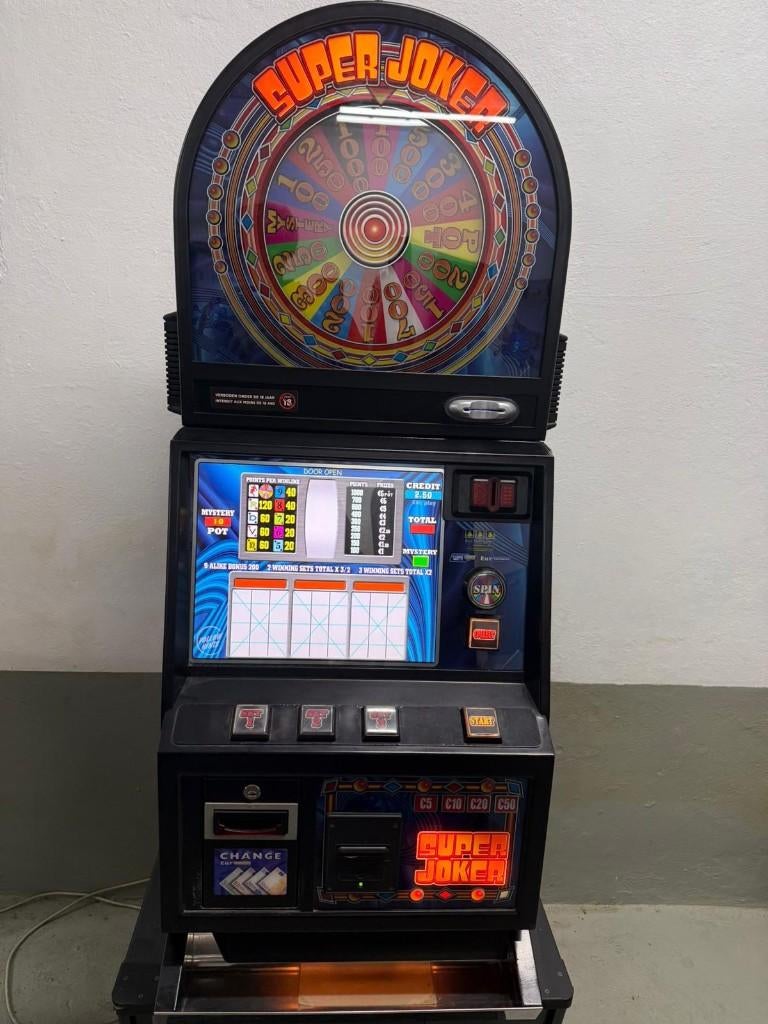 Super Joker Gokautomaat, Verzamelen, Automaten | Gokkasten en Fruitautomaten, Euro, Ophalen, Gebruikt, Met sleutels