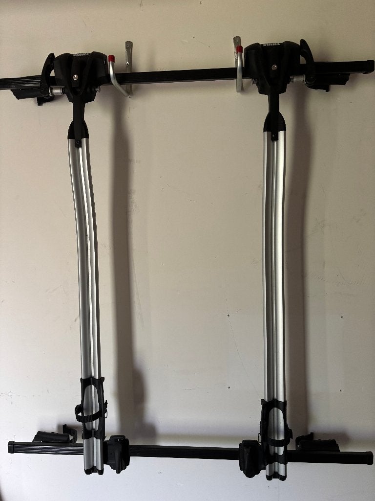Thule dakdrager voor 2 fietsen, Auto diversen, Ophalen, 2 fietsen, Gebruikt, Dakdrager