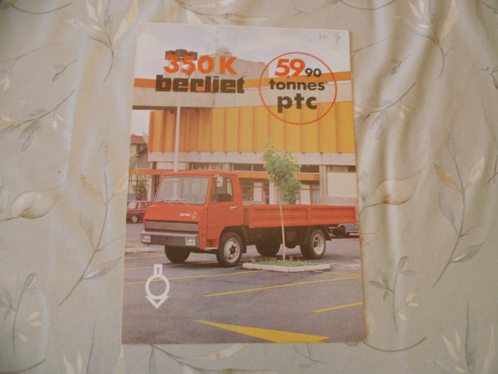 Berliet 350 K   1971, Verzenden, Zo goed als nieuw, Algemeen
